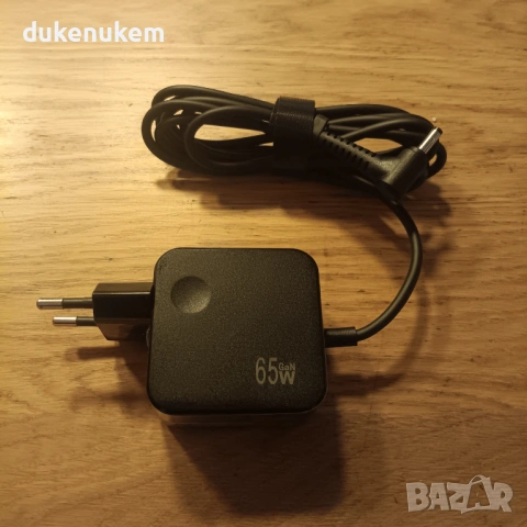 65W GaN зарядно за лаптоп Lenovo – компактно и мощно, снимка 9 - Кабели и адаптери - 53124479