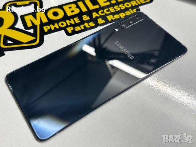 Заден капак за Samsung Galaxy A7 2018 A750FB Black original , снимка 2 - Резервни части за телефони - 40513255