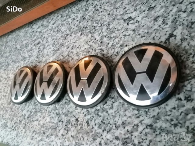 Оригинални капачки за лети джанти за VW! 