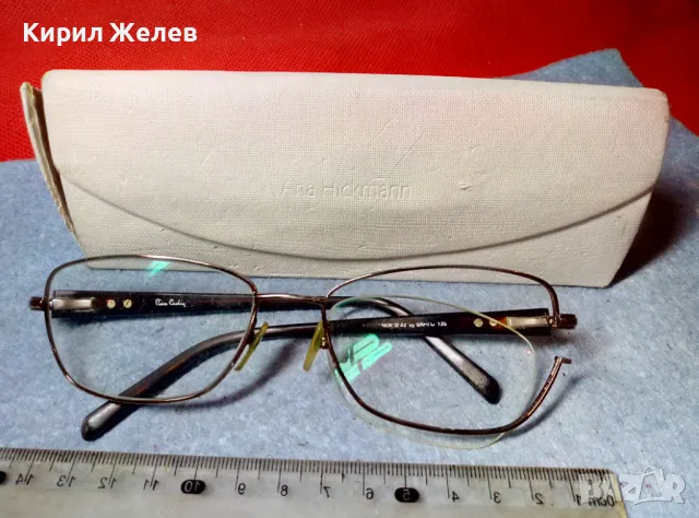 PIERRE CARDIN КРАСИВИ УНИСЕКС ХЕЛИОМАТИК ОЧИЛА с НУЖДА от ЛЕК РЕМОНТ и КАЛЪФ Ana Hickmann 47722, снимка 4 - Слънчеви и диоптрични очила - 47513440