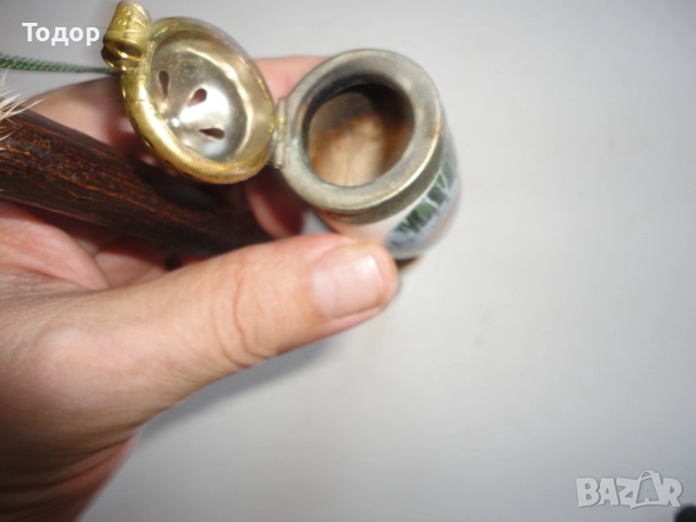 Страхотна порцеланова лула чибук , снимка 5 - Антикварни и старинни предмети - 52671265