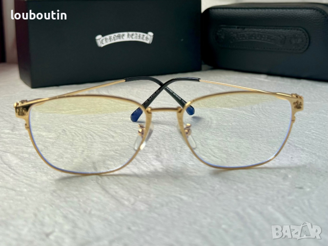 CHROME HEARTS прозрачни слънчеви,диоптрични рамки очила за компютър, снимка 4 - Слънчеви и диоптрични очила - 44649169