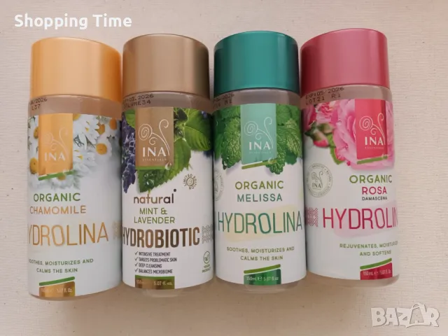 НОВ к-кт от 4 води на Ina Essentials, Спиди/лично- НАМАЛЕНИ на 60лв!