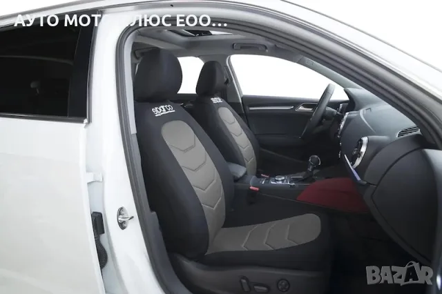 Универсална тапицерия Sparco от 9 части - Черно/Сиво, снимка 2 - Аксесоари и консумативи - 53598462