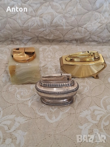 3 бр. настолни запалки , снимка 3 - Запалки - 53016299