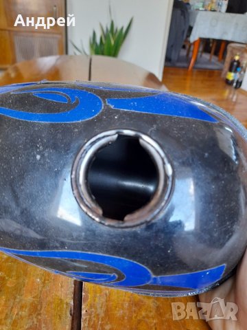 Стар резервоар за мотопед, снимка 7 - Други ценни предмети - 41738568