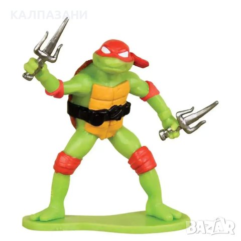 TMNT Мини фигурка изненада Костенурка Нинджа "Пълен Хаос" в пликче 83240, снимка 4 - Фигурки - 41804156