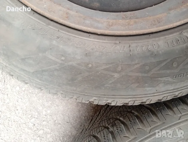Зимни гуми с джанти за Форд 14, снимка 5 - Гуми и джанти - 56245045