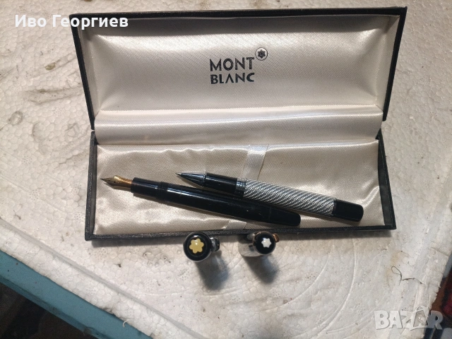 продавам писалка и химикалка MONTBLANC, цената е за двете!, снимка 2 - Други - 53365849