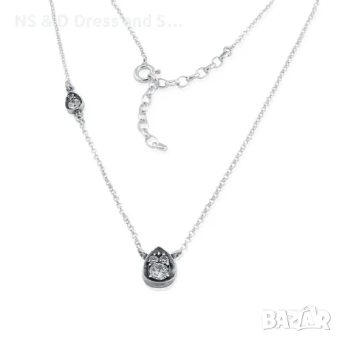 Сребърно колие 925, снимка 6 - Колиета, медальони, синджири - 45954190