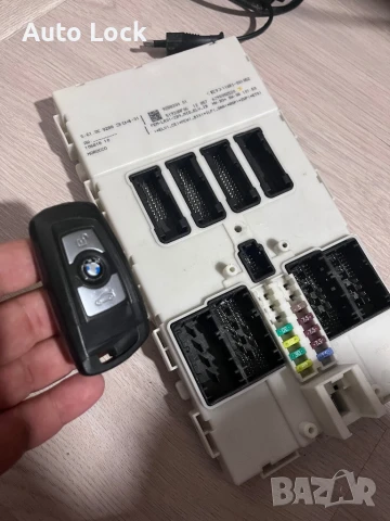 BMW FEM модул с ключ, снимка 3 - Части - 50703379