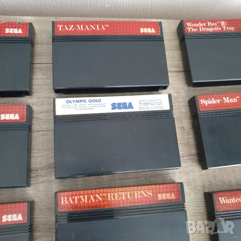 Оригинални игри за Sega Master -10 броя, снимка 3 - Други игри и конзоли - 51952412