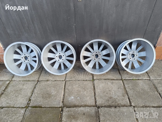  ОРИГИНАЛНИ джанти 18 ' цола 5x112 VW Tiguan / Фолксваген 7J ET43 57,1, снимка 5 - Гуми и джанти - 53113309