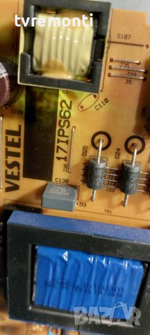 POWER BOARD ,17IPS62, for 43 inc DISPLAY for, TELEFUNKEN 43FAE5510 DISPLAY VES430UNDH-N2-N42 , снимка 2 - Части и Платки - 39598084