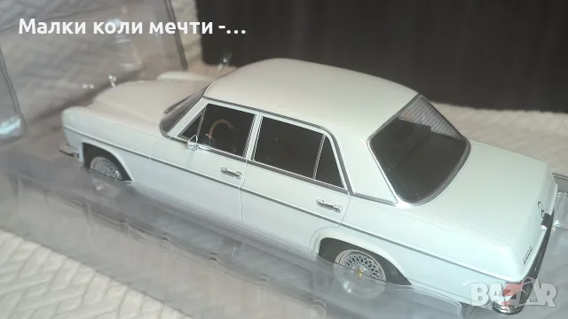 Метална кола Mercedes 200 D - 1968 , мащаб 1:18 , чисто нова , снимка 6 - Колекции - 55888577