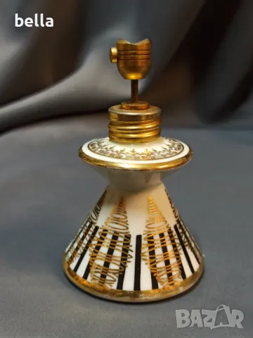 РЯДЪК ПОРЦЕЛАНОВ ФЛАКОН ЗА ПАРЮМ,БАВАРИЯ, снимка 5 - Антикварни и старинни предмети - 47737014