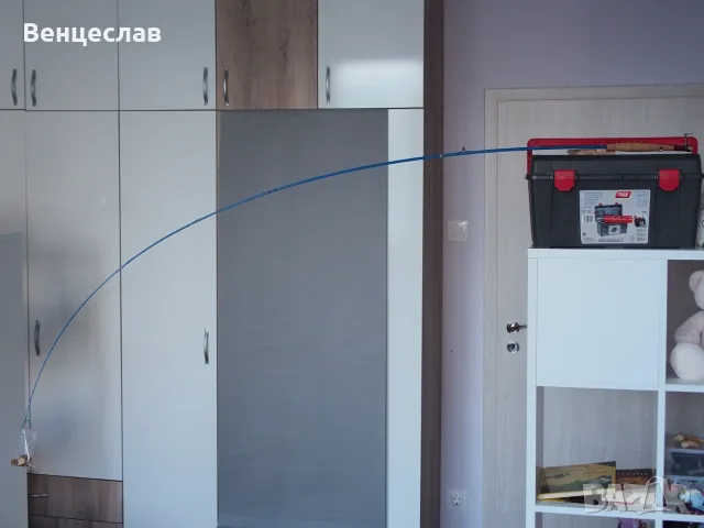 Фибростъклена мухарска въдица 7' #3, снимка 11 - Въдици - 55881910