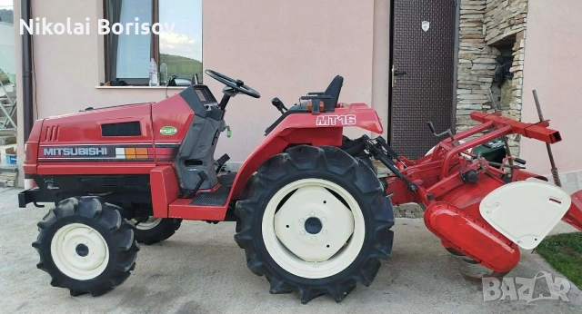 Японски трактор Mitsubishi MT16 , снимка 3 - Селскостопанска техника - 53749680