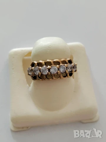 златен пръстен 42918, снимка 1