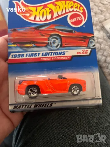 Hotwheels 1998-перфектен, снимка 3 - Колекции - 49670497
