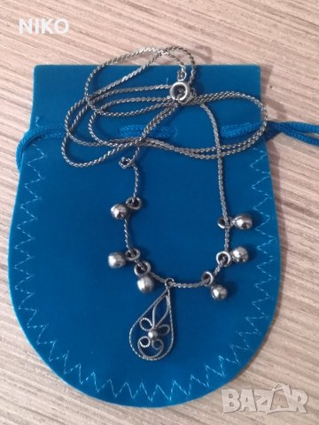 Продавам, Автентични, Сребърни накити, снимка 6 - Колиета, медальони, синджири - 41514477