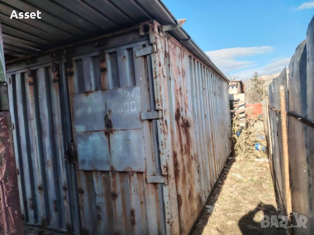 Метален контейнер 20 фута, снимка 2 - Друго търговско оборудване - 53132224