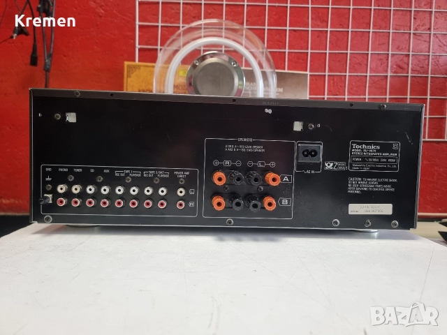 Усилвател TECHNICS SU -V670, снимка 7 - Ресийвъри, усилватели, смесителни пултове - 52862993