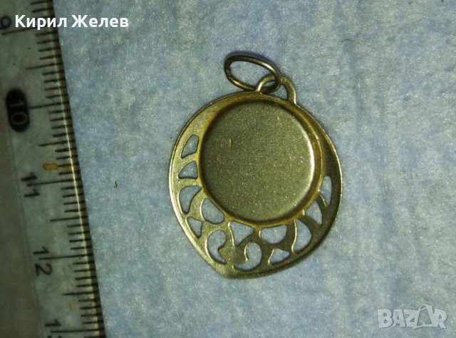 СТИЛЕН АЖУРЕН СРЕБЪРЕН РЕТРО АРТ МЕДАЛЬОН СРЕБРО 925 ПРОБА 40016, снимка 4 - Колиета, медальони, синджири - 42405061