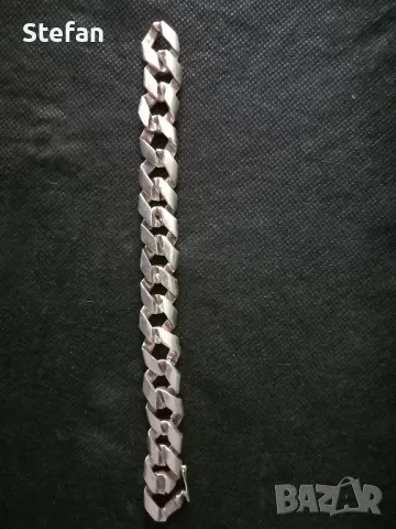 Поръчкова сребърна гривна, снимка 8 - Гривни - 49493460