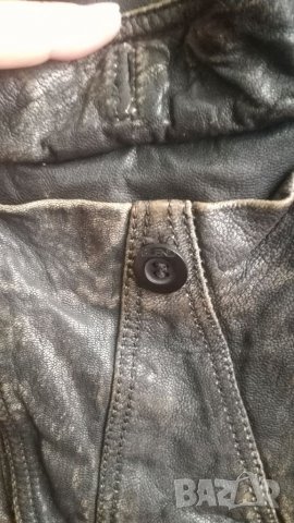 BLEND-Яке естествена кожа БЛЕНД, снимка 4 - Якета - 34478961