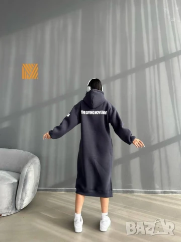 рокли тип суичър , снимка 2 - Рокли - 51423777