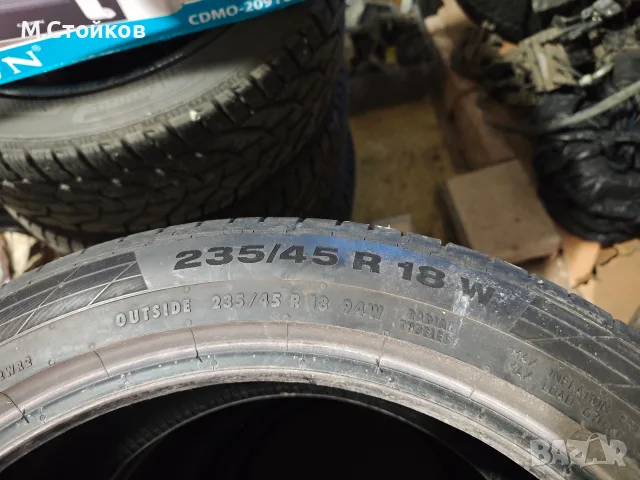 Гуми 4 броя 235 45 18 Continental conti sport contact 5, снимка 4 - Гуми и джанти - 56013703