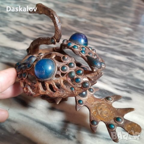 Продавам старинен декоративен лебед, снимка 2 - Други ценни предмети - 41346939