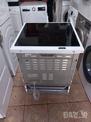 Свободно стояща печка с керамичен плот Аег Aeg с две години гаранция!, снимка 12 - Печки, фурни - 53689727