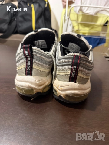 Nike air max 97 silvar, снимка 3 - Маратонки - 52458851