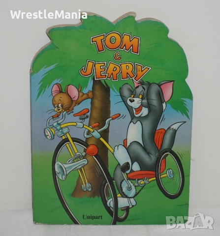 Vintage Колекционерска Книжка с твърди картонени корици на Tom & Jerry от 1990г 