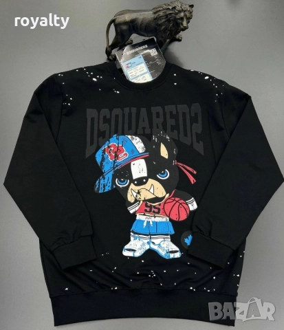 Dsquared2 Черна Мъжка Блуза