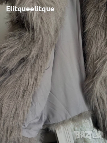 пухено палто, снимка 3 - Палта, манта - 52238434