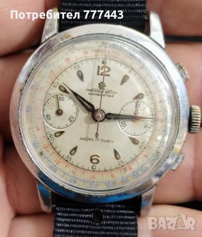 Printania chronograph , снимка 2 - Антикварни и старинни предмети - 52975313