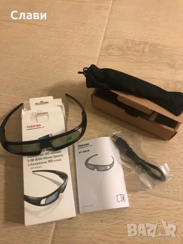 Активни 3д Очила Тошиба, снимка 7 - Стойки, 3D очила, аксесоари - 47741260