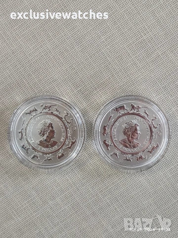 1 унция сребърна монета Австралия RAM Лунен тигър 2022 - налични 2 бр. , снимка 8 - Нумизматика и бонистика - 53283271