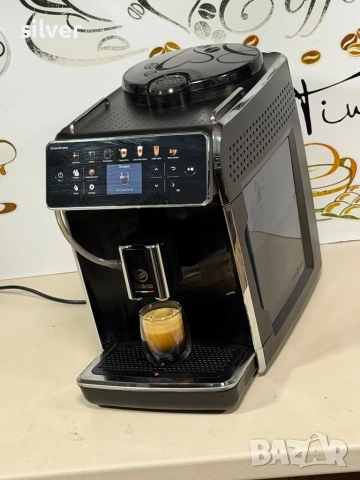 Кафемашина кафе автомат Saeco Gran Aroma с гаранция, снимка 3 - Кафемашини - 52730239