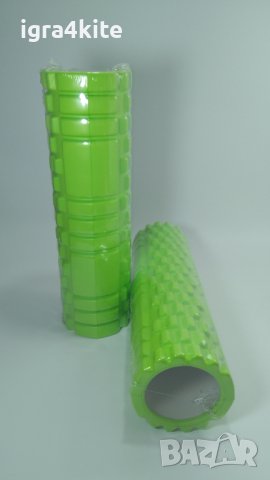 НАМАЛЕНИЯ! Големи класически фоумролери 45x14 МНОГО ЦВЕТОВЕ И МОДЕЛИ Foam roller, снимка 4 - Йога - 40765093