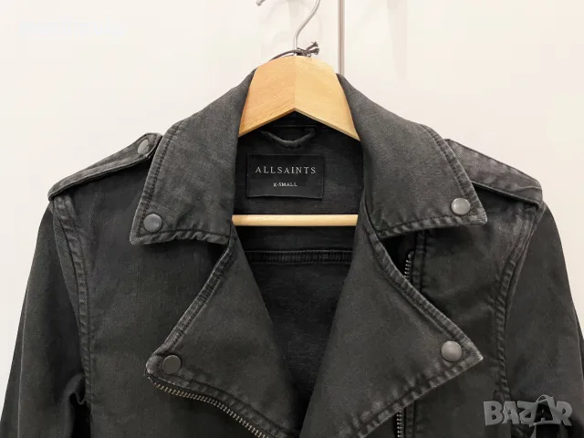 Яке AllSaints Micah XS - обличано веднъж, снимка 4 - Якета - 56080443