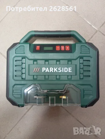 Продавам преносим компресор Parkside