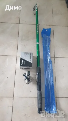 Разпродава!Въдица 3.60м+макара 4лаг