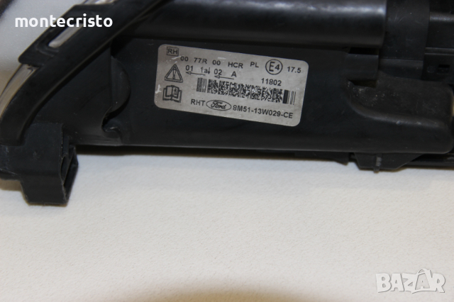 Десен фар Ford Focus MK2 facelift (2008-2011г.) черен 1568267 / 8M5113W029CE, снимка 9 - Части - 44575251