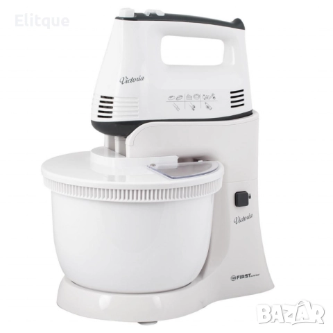 Миксер с купа, 5 степени на мощност, турбо функция, капацитет на купата 3.5 литра FIRST, снимка 4 - Друга електроника - 52854640