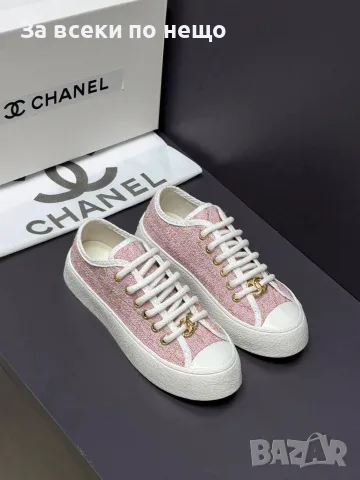 Chanel Дамски Маратонки👟Дамски Спортни Обувки Шанел👟Кецове - Различни Цветове Код SEM-308