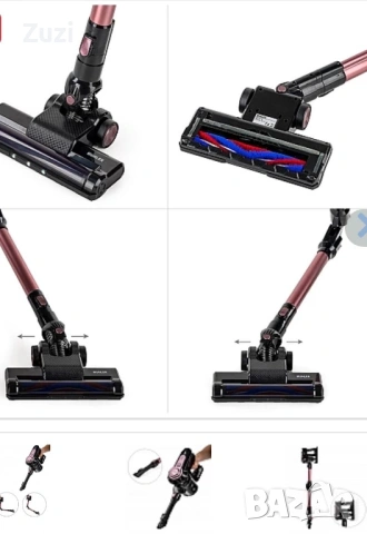 Muhler акумулаторна ветикална прахосмукачка, снимка 3 - Прахосмукачки - 53402306